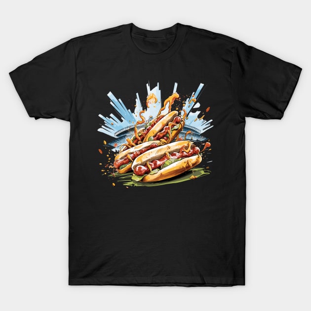 Hot dog T-Shirt by siriusreno